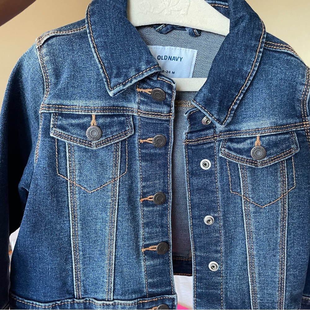 Toddler jean jacket